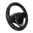 thumbnail image 6 of Uorisanigo Rose Fluffy Steering Wheel Cover Purple Car Steering Wheel Protector Easy to Install Car Wheel Covers 15 Inch Breathable Car Steering Wheel Cover for Winter Gift for Birthday, 6 of 8