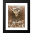 thumbnail image 2 of Gustave Doré 11x14 Black Modern Framed Museum Art Print Titled - The Way to Jerusalem, 2 of 5