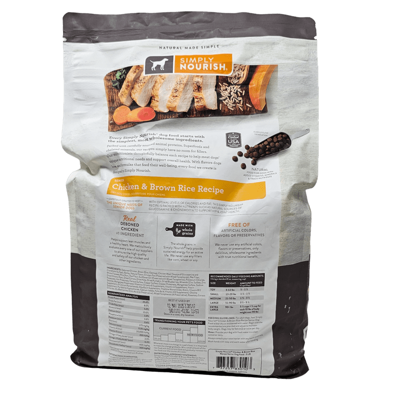 Brown Rice Simply Nourish Dog Food Healthy Weight Nutro Small