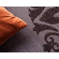 thumbnail image 3 of Unique Loom Modern Collection Carved Botanical Transitional Indoor and Outdoor Flatweave Area Rug, 6 x 9 Feet, Brown/Beige, 3 of 5