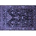 thumbnail image 1 of Ahgly Company Indoor Rectangle Persian Blue Traditional Area Rugs, 8' x 10', 1 of 4