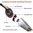 thumbnail image 3 of Handheld Vacuum Cleaner Cordless, Rechargeable(usb Charge), Powerful Suction Cleaner, Portable Hand Vacuum For Pet Hair Home And Car Cleaning, 3 of 5
