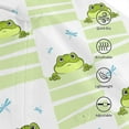 thumbnail image 5 of Picia Frogs and Dragonflies pattern Trucker Low Profile Hat Men Women Baseball Cap Dad Hat Adjustable Unconstructed Plain Cap, 5 of 9