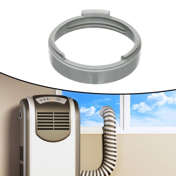 Acoplador de manguera de escape,Acoplador del conector de la manguera de escape del aire acondicionado,Extensión de acoplamiento del acoplador de manguera con rosca de ventilación,Convertidor
