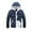 🔥 Navy, variant on Sentmoon Women's Coat Jacket for Women Cute Gifts for Women Women's Solid Color Zippered Double Pocket Long Sleeve Hooded Casual Fashion Parkas Fall and Winter for Holiday Gifts