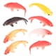 thumbnail image 1 of 8 mini carpas de simulación, modelos de peces falsos de colores variados., 1 of 7