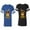 Men Royal / Women Black, variant on King Queen Red Gold Crown Matching Couple Cotton Jerseys (Men Royal / Women Black) (Men S / Women S)