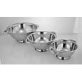 thumbnail image 4 of AVADOR Set of 3 Stainless Steel Colanders, Comes in 1. 3 and 5 Quart for all your Cooking | Baking | Prepping Needs, 4 of 6