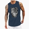thumbnail image 4 of NOLDARES Mens Sleeveless Tank Tops Relaxed Fit Tees for Gym Yoga Casual Daily(Purple,M), 4 of 7