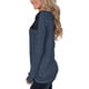 thumbnail image 3 of Mujeres otoño casual sólido o-cuello sexy manga larga encaje pulóver blusa camiseta tops Fridja  FKASFK2906, 3 of 7