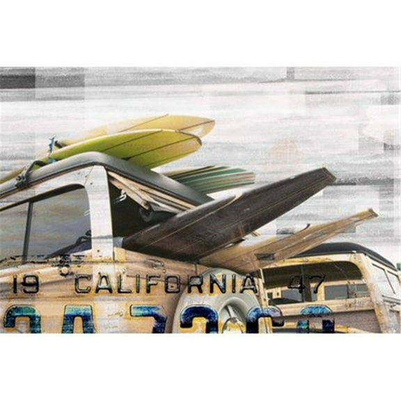 Cali Day by Parvez Taj Painting Print on Wrapped Canvas