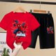 thumbnail image 1 of Spiderman Baby Boys Ropa Camisetas Conjuntos Verano Dibujos animados Mickey Mouse Camisetas Pantalones cortos Trajes deportivos Ropa para niños Traje 2-13y9-10T (Etiqueta 150) Gao Jinjia LED, 1 of 2