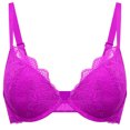 thumbnail image 3 of DOBREVA Women's Lace Push Up Bra Underwire, Padded, Full Coverage, Everyday Bras, 3 of 3