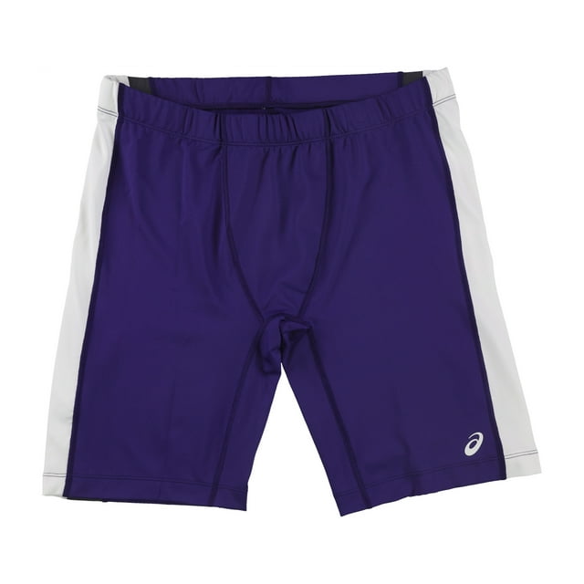 ASICS Mens Enduro Fitted Athletic Workout Shorts, Purple, X-Small