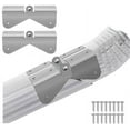 thumbnail image 4 of 2-Pack Gutter Downspout Extension Hinge Flip-Up Adapter for Easy DIY Installation on Rectangular/Square Pipes, Lawn Maintenance, 4 of 7