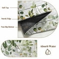 thumbnail image 2 of Green Area Rug 5x8 Washable Rug Non Slip Eucalyptus Leaves Large Area Rug Soft Stainresistant Indoor Floor Carpet for Living Room Bedroom Home Office Dining Room Nursery, 2 of 8