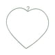 thumbnail image 4 of Marco de corona de corazón de amor, decoración del Día de San Valentín, decoración de boda, anillo de Metal, círculo de hierro para pared de corona, 4 of 8
