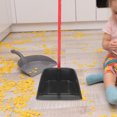 thumbnail image 4 of HEATSHAKING Small Dustpan with Long Handle for Convenient Household Cleaning and Storage, 4 of 8