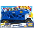 thumbnail image 7 of Hot Wheels Monster Trucks Monster Mover Rhino Hauler, Gift for Kids 3 Years & Up, 7 of 7