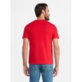 thumbnail image 3 of Christmas Men's and Big Men's Team Naughty Graphic Tee from Holiday Time, Sizes XS-3XL, 3 of 5
