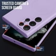 thumbnail image 3 of for Samsung Galaxy S22 Ultra Case, Thin Liquid Silicone Case,Shockproof,Slim Thin Phone Case for Samsung Galaxy S22 Ultra, Full Body Screen Camera Protective Cover-Clove Purple 12-sam s22u-11, 3 of 15