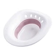 thumbnail image 1 of Bañera de Asiento Plegable en El Mujeres Embarazadas Hemorroides Ponerse en Cuclillas - Rosado, 39x35.8x11.7cm Sunnimix Baño de asiento para inodoro, 1 of 8