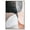 Silver Frame, variant on Curved Contour Canvas Geometric Abstract by Art Remedy, Gallery Wrapped, 24 x 36