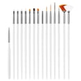 thumbnail image 1 of Nail Art Brushes Set, For Gel Nails, 1 of 4