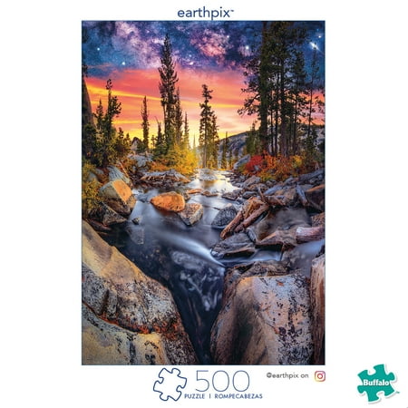 Enchanted Forest Jigsaw Puzzle - Buffalo Games - Earthpix Collection - Forest Magic Hour - 500 Piece Jigsaw Puzzle