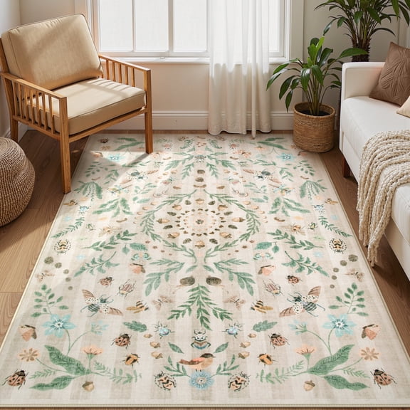 Moynesa Washable Area Rugs -370