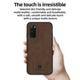 thumbnail image 3 of Nalacover Case for Samsung S20,Slim Luxury Premium PU Leather Non-Slip Grip Shockproof Bumper Anti-Scratch [ with Tempered Glass Screen Protector ] Cases for Samsung Galaxy S20, Brown, 3 of 8