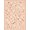 Pink, Pattern 9, variant on ODIKA 8'x10' Washable Area Rug Girly Boho Wildflower Clusters Ribbon Bows Delicate Pastel Motif for Living Room, Under Sectional, Family , Durable, Non-Slip