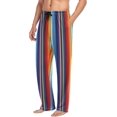 thumbnail image 5 of Top-kevin Usa Flags Waving Pajama Pants Mens Lounge Pants Super Soft Men Pajama Bottoms with Drawstring Pockets Size S, 5 of 13