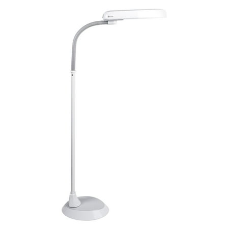 Ott Lite Avery Grey Metal 2 Light Floor Lamp Gray From 89 99 Nextag Ott Lite Refresh Floor Lamp