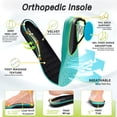 thumbnail image 5 of Women's Orthopedic Wide Walking Shoes: Comfortable Arch Support Orthotic Slip On/Off Sport Running Sneakers, Casual Athletic Shoes, 5 of 9
