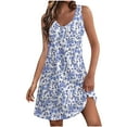 Walmart Membership Deals Cute Summer Dresses for Women 2024 denim Plus