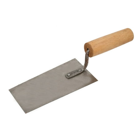 - Unique Bargains 150mm x 65mm Builders Carpenter Wood Handle Plaster Trowel Tool