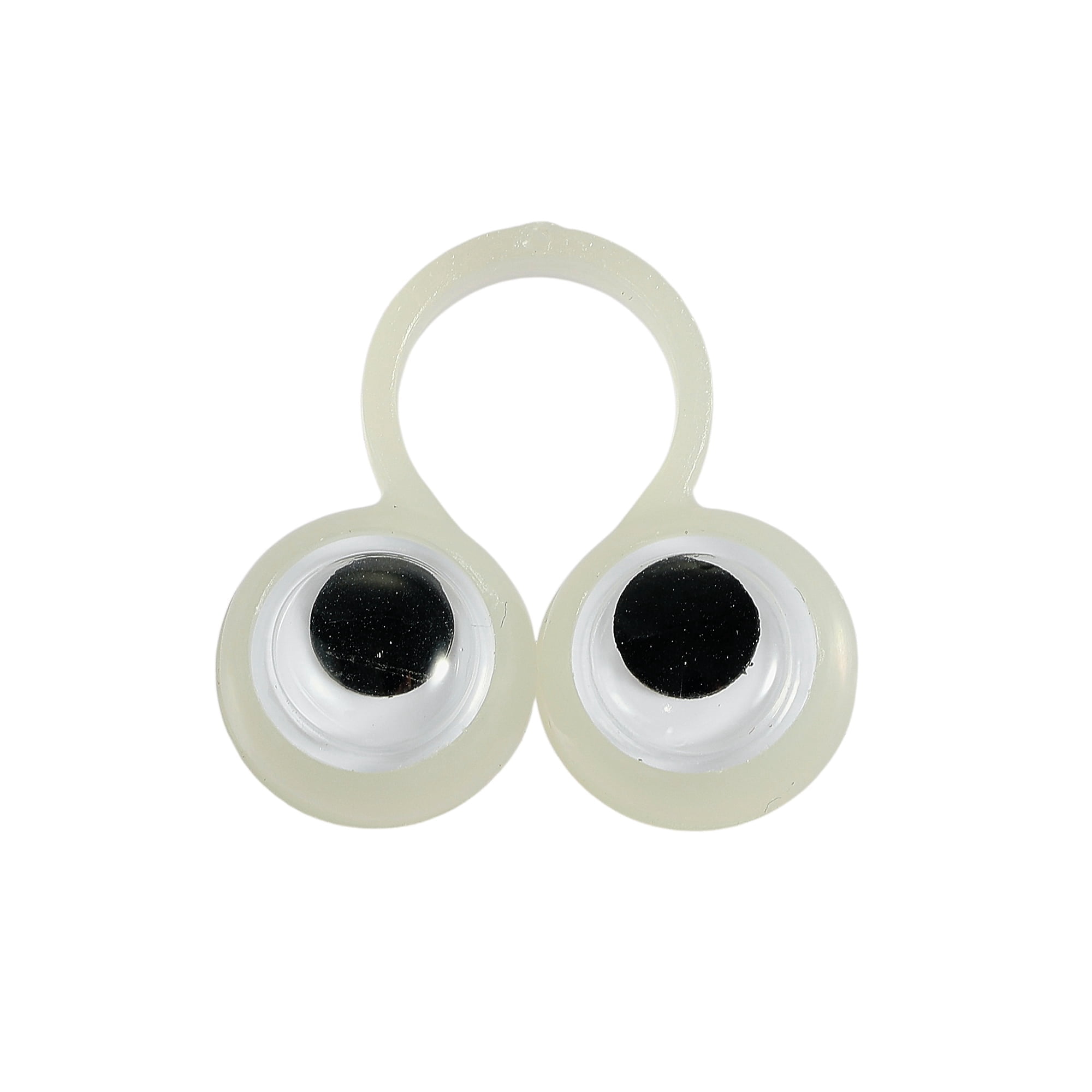 Glow-in-the-Dark Googly Eyes Rings Party Favors, Multicolor, 12 Count, Halloween by Way To Celebrate