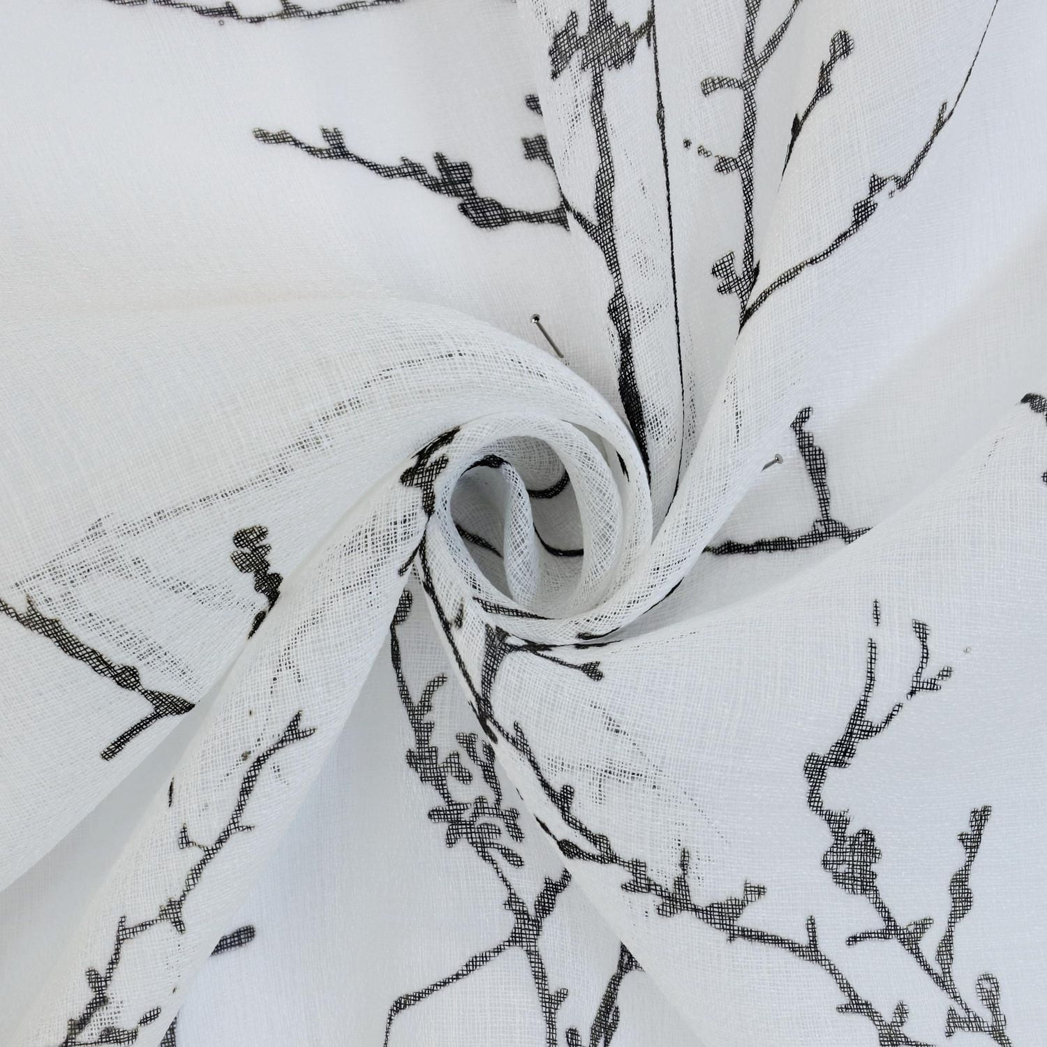 Lunette rideau d'intérieur à oeillets filtrant la lumière