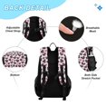 thumbnail image 6 of ALAZA Leopard Hearts School Backpack Lunch Box Set Student Bookbag, 6 of 7
