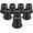 2 / 3 Inch-black, variant on Round Bed Risers 2 inch Heavy Duty,Circle Furniture Risers for Chair Table and Desk Legs Elevation, Bed Lifts Risers(Pack of 4 Riser,Black)