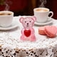 thumbnail image 5 of Bonita mini figura de oso de corazón para el día, resina transparente, decoración para oficina, estudio y exhibición., 5 of 6