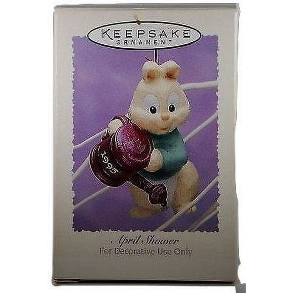 Hallmark Keepsake Rabbit April Shower Ornament
