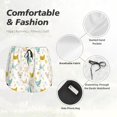 thumbnail image 4 of Balery Chicken Pantalones cortos deportivos para mujer con forro y dos bolsillos, elásticos, para entrenamiento, gimnasio, yoga-Medium, 4 of 7