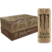 (24 cans) Java Monster Loca Moca, Coffee + Energy, 11 fl oz, 6 Pack