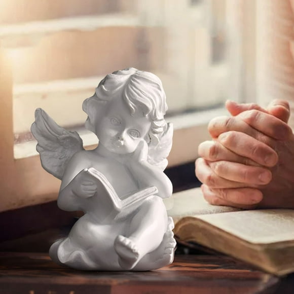 BKER Cute Little Angel Statue Indoor And Outdoor Home