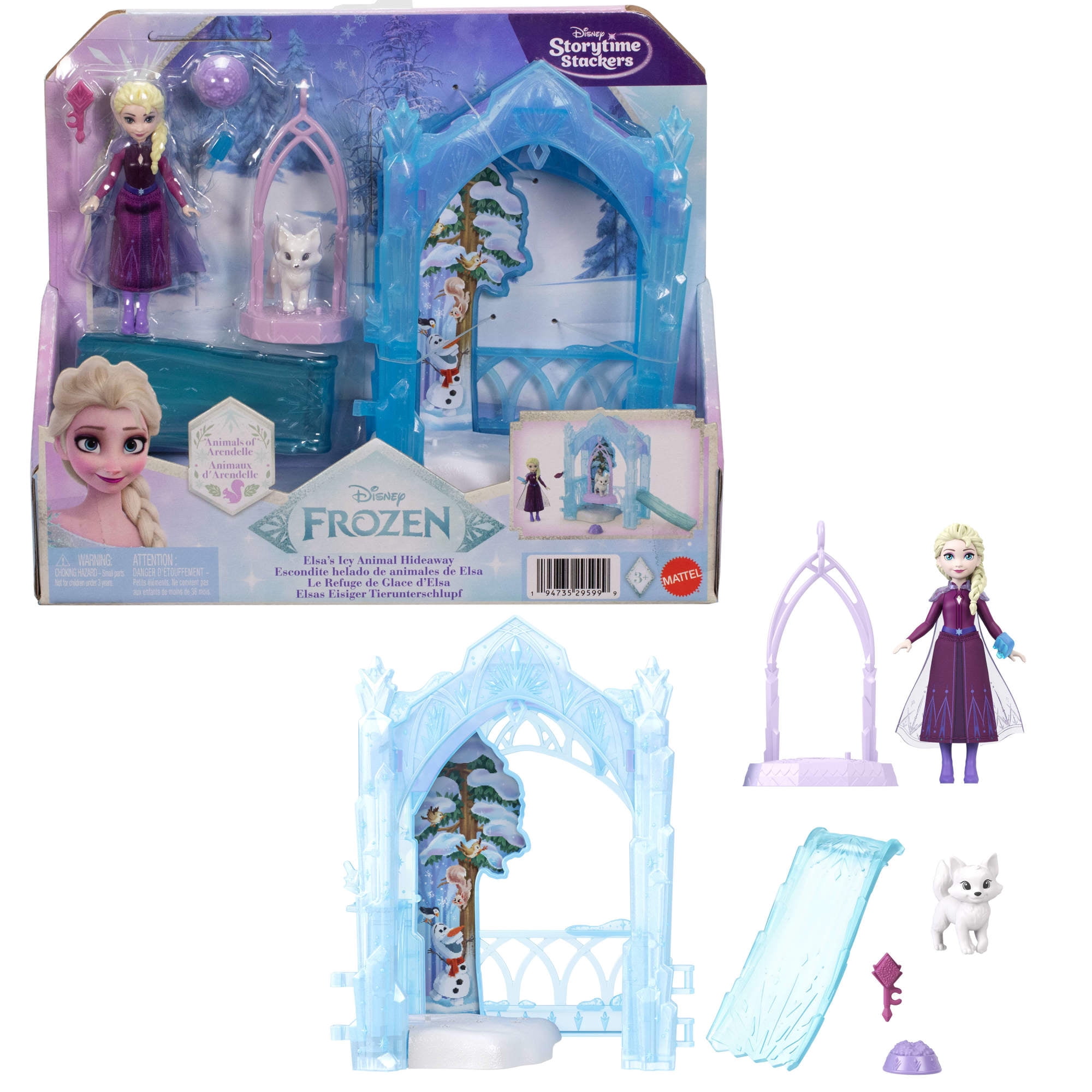 Disney Frozen 2 Forest Adventure Playset with Anna, Elsa, Ryder