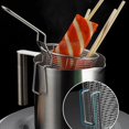 thumbnail image 1 of facefd Frying Basket French Fries Basket Easy Clean for Cooking Frying Noodles 13.5cm, 1 of 9