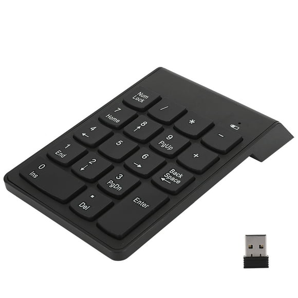 Teclado numérico, mini teclado inalámbrico inalámbrico 2.4G Mini teclado inalámbrico diseñado meticulosamente