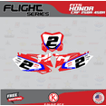 thumbnail image 2 of Kalair GFX Graphics Kit for Honda CRF450R (2009-2012) Flight Series, 2 of 5